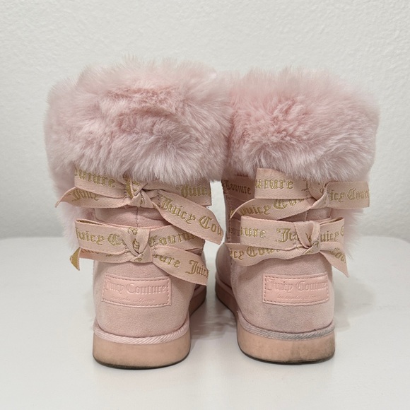 Juicy Couture Blush Faux Fur Boots - Picture 2 of 3